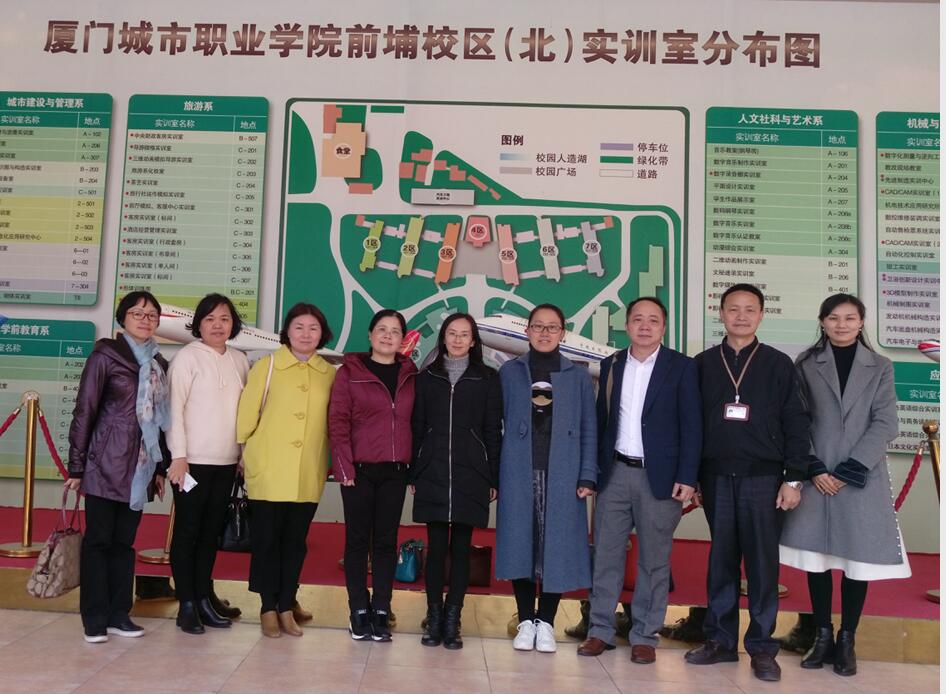 厦门城市职业学院学习